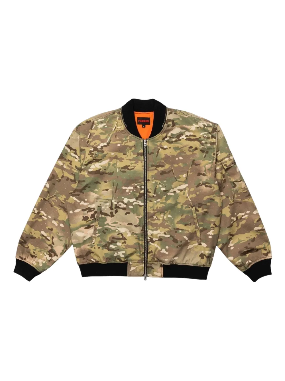 Бомбер Gem Camo Pleasures, зеленый
Бомбер Gem Camo Pleasures, зеленый