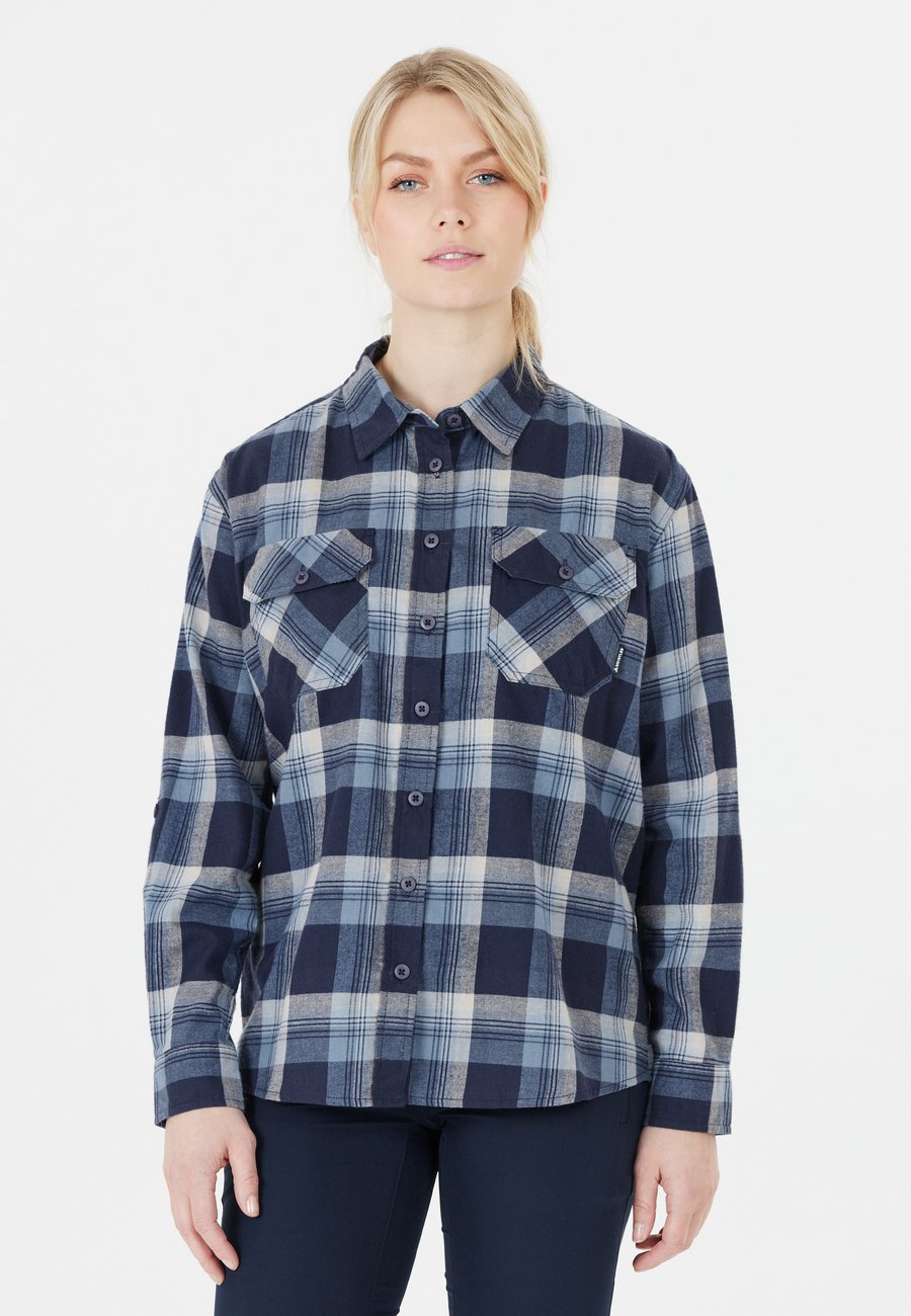 Блуза Whistler Button-down blouse, Captain’S Blue/Dark Blue
Блуза Whistler Button-down blouse, Captain’S Blue/Dark Blue