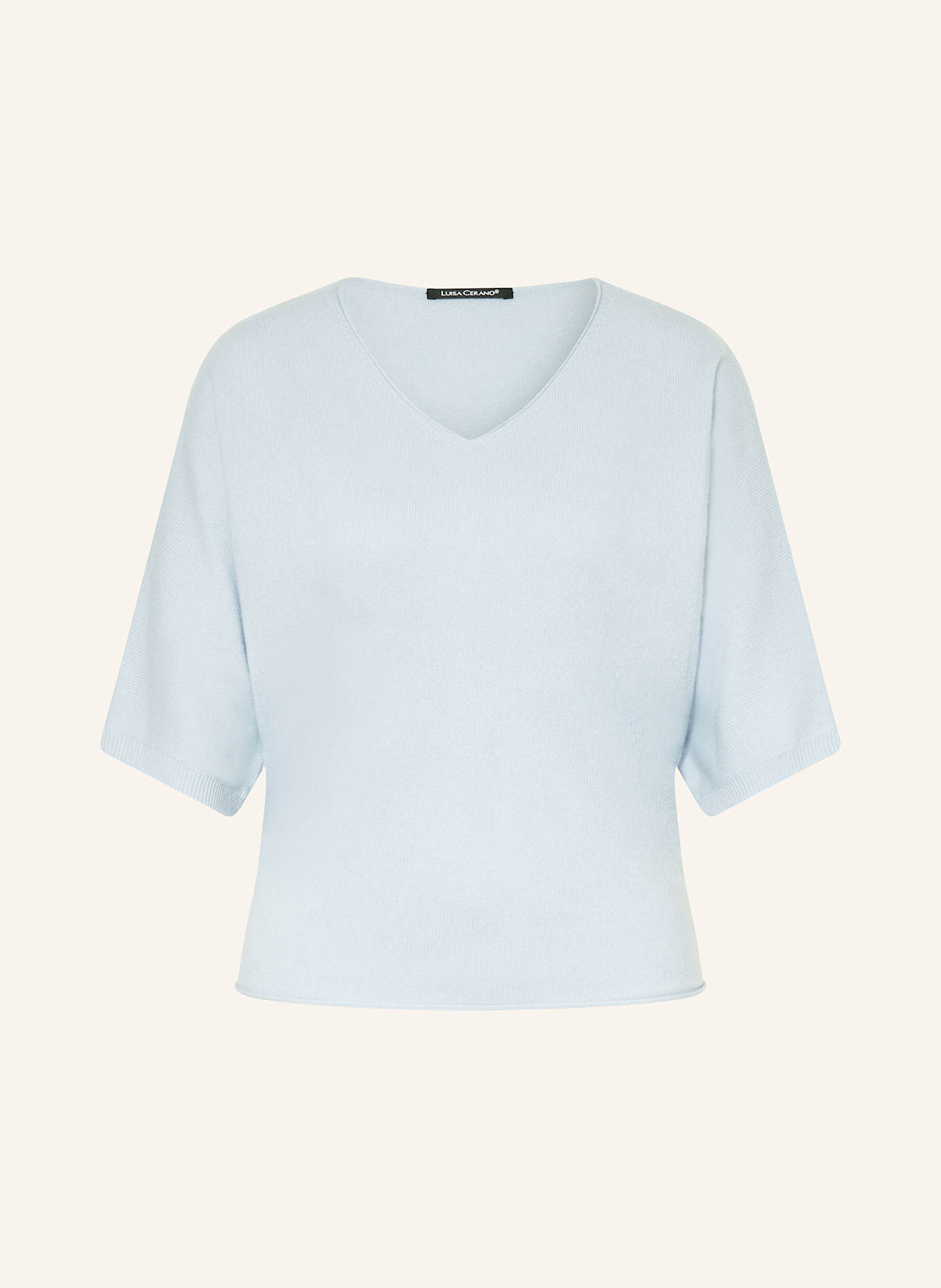 Свитер с рукавами 3/4 Luisa Cerano, голубой
Свитер с рукавами 3/4 Luisa Cerano, голубой