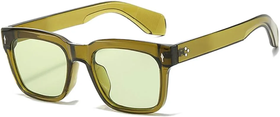 Солнцезащитные очки UV400 с градиентными заклепками и широкой оправой для женщин и мужчин, для бега и занятий спортом на открытом воздухе UYPTK, Olive Green Green
Солнцезащитные очки UV400 с градиентными заклепками и широкой оправой для женщин и мужчин, для бега и занятий спортом на открытом воздухе UYPTK, Olive Green Green