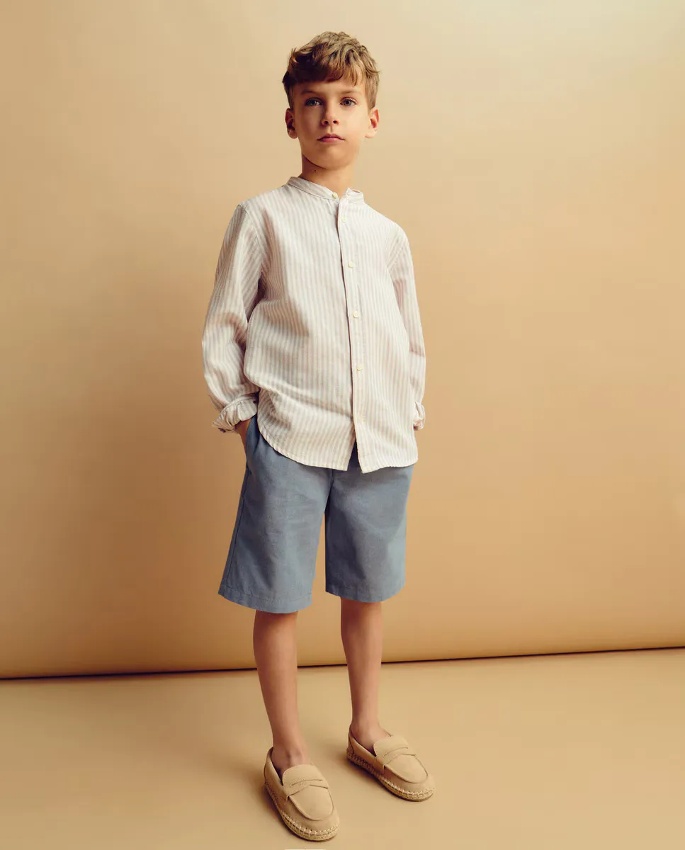 Бермуды-джоггеры из льна для мальчика Coconut El Corte Inglés, темно-синий
Бермуды-джоггеры из льна для мальчика Coconut El Corte Inglés, темно-синий