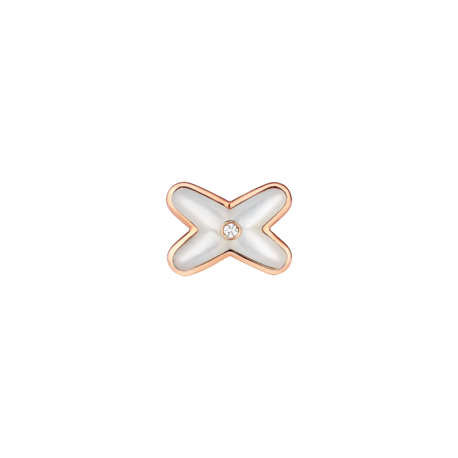 Серьга Chaumet Jeux de liens из розового золота с бриллиантами и перламутром
Серьга Chaumet Jeux de liens из розового золота с бриллиантами и перламутром