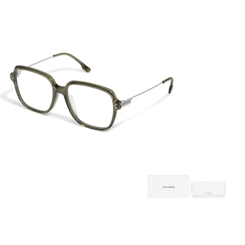 GENTLE MONSTER Квадратная оправа KC1, Green
GENTLE MONSTER Квадратная оправа KC1, Green