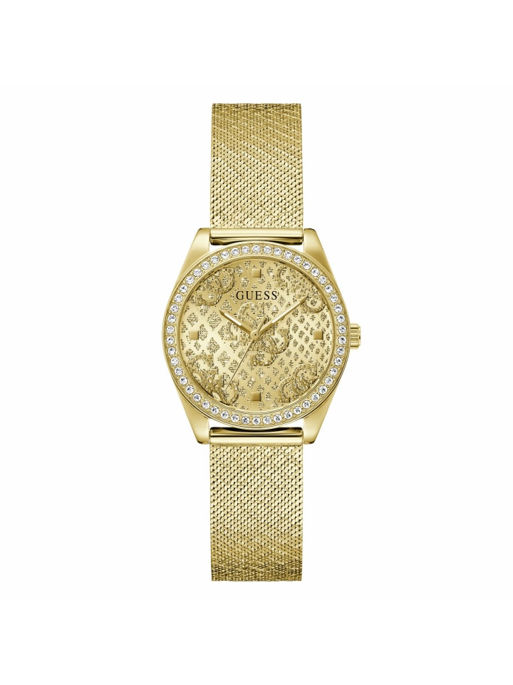 Guess Аналоговые женские часы в золоте
Guess Аналоговые женские часы в золоте