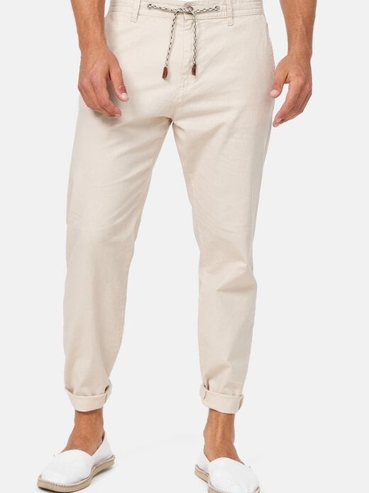 Льняные брюки венето Indicode, бежевый
Льняные брюки венето Indicode, бежевый