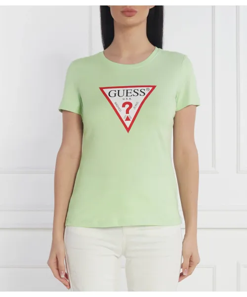 Футболка Regular fit Guess Jeans, зеленый
Футболка Regular fit Guess Jeans, зеленый