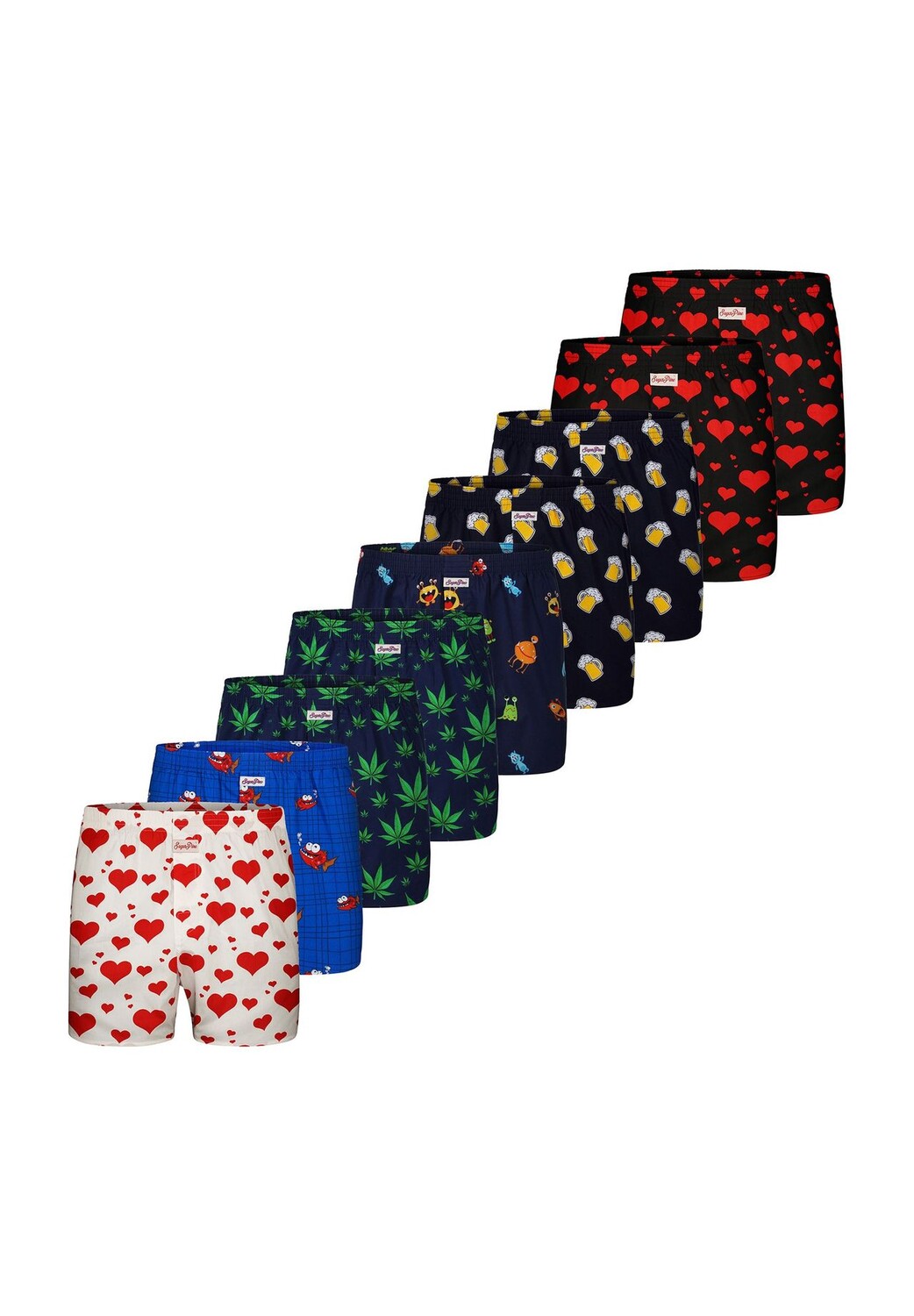 Комбинированный принт с боксерским мотивом Sugar Pine, цвет Motiv Mix
Комбинированный принт с боксерским мотивом Sugar Pine, цвет Motiv Mix