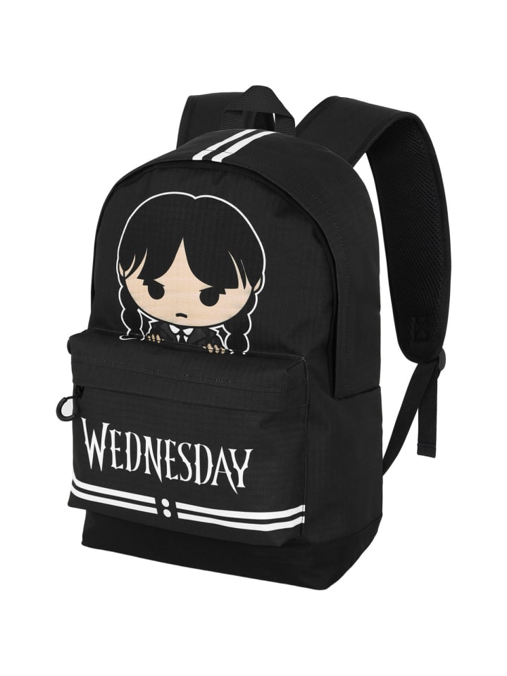 Рюкзак Wednesday Adams черного цвета
Рюкзак Wednesday Adams черного цвета