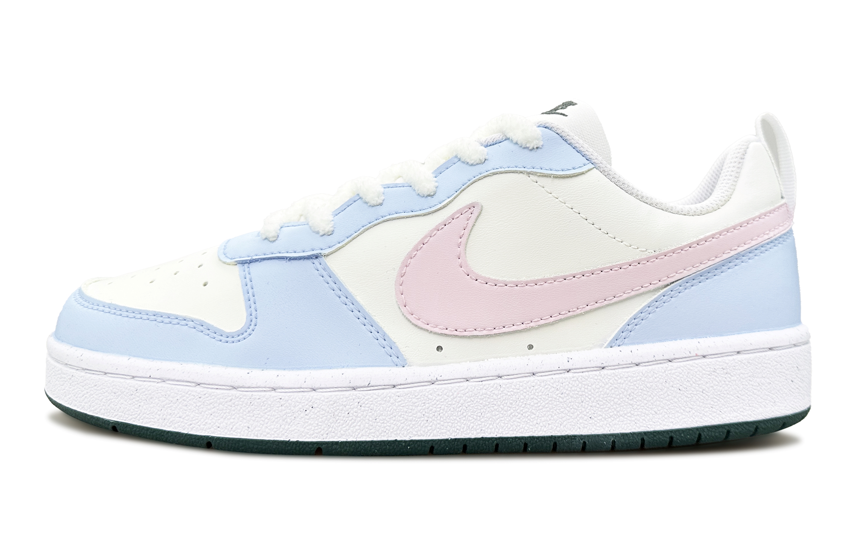 Детские кроссовки для скейтбординга Court Borough LOW RECRAFT с амортизацией и износостойкостью. Nike, синий/розовый
Детские кроссовки для скейтбординга Court Borough LOW RECRAFT с амортизацией и износостойкостью. Nike, синий/розовый