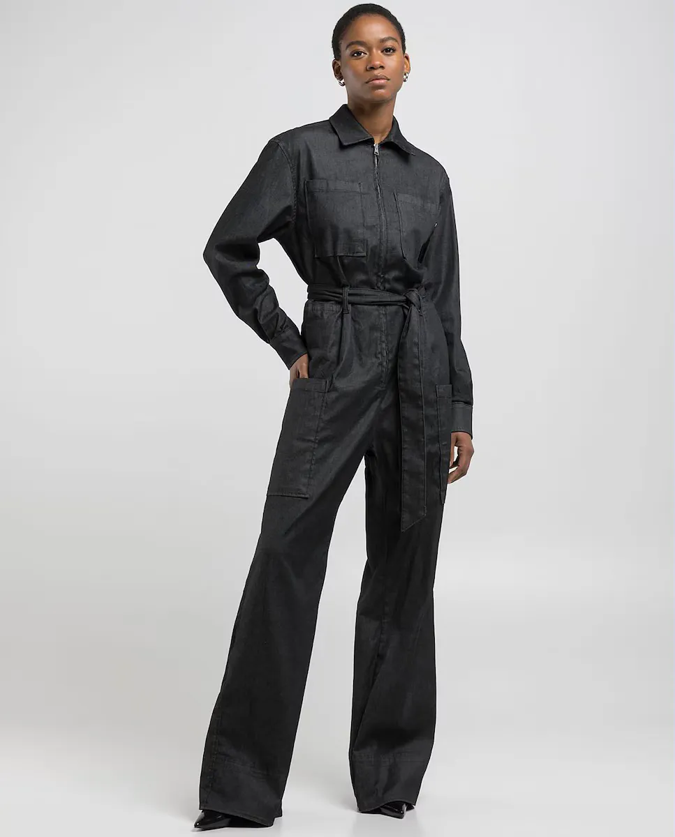 Джинсовый комбинезон для женщин с молнией Replay, черный
Джинсовый комбинезон для женщин с молнией Replay, черный