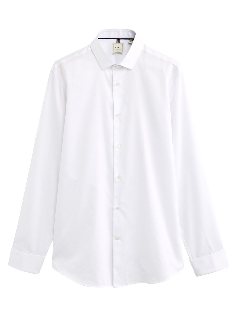 Рубашка обычного кроя на пуговицах Next, белый
Рубашка обычного кроя на пуговицах Next, белый