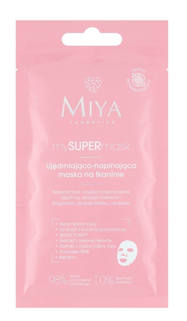 Miya mySUPERmask тканевая маска для лица, 1 шт.
Miya mySUPERmask тканевая маска для лица, 1 шт.