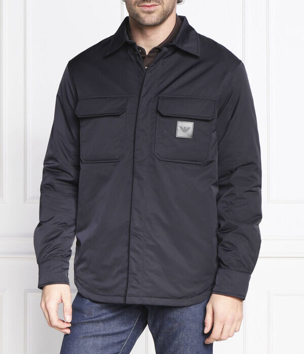 Куртка мужская Emporio Armani с накладными карманами, черный
Куртка мужская Emporio Armani с накладными карманами, черный