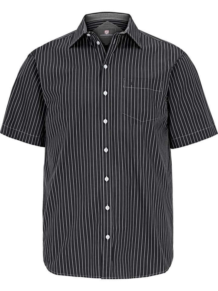 Рубашка Jan Vanderstorm Streifenhemd PERTTU, черный
Рубашка Jan Vanderstorm Streifenhemd PERTTU, черный