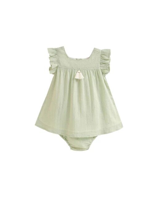 Платье для девочки плюмети с трусиками в тон Dadati, светло-зеленый
Платье для девочки плюмети с трусиками в тон Dadati, светло-зеленый