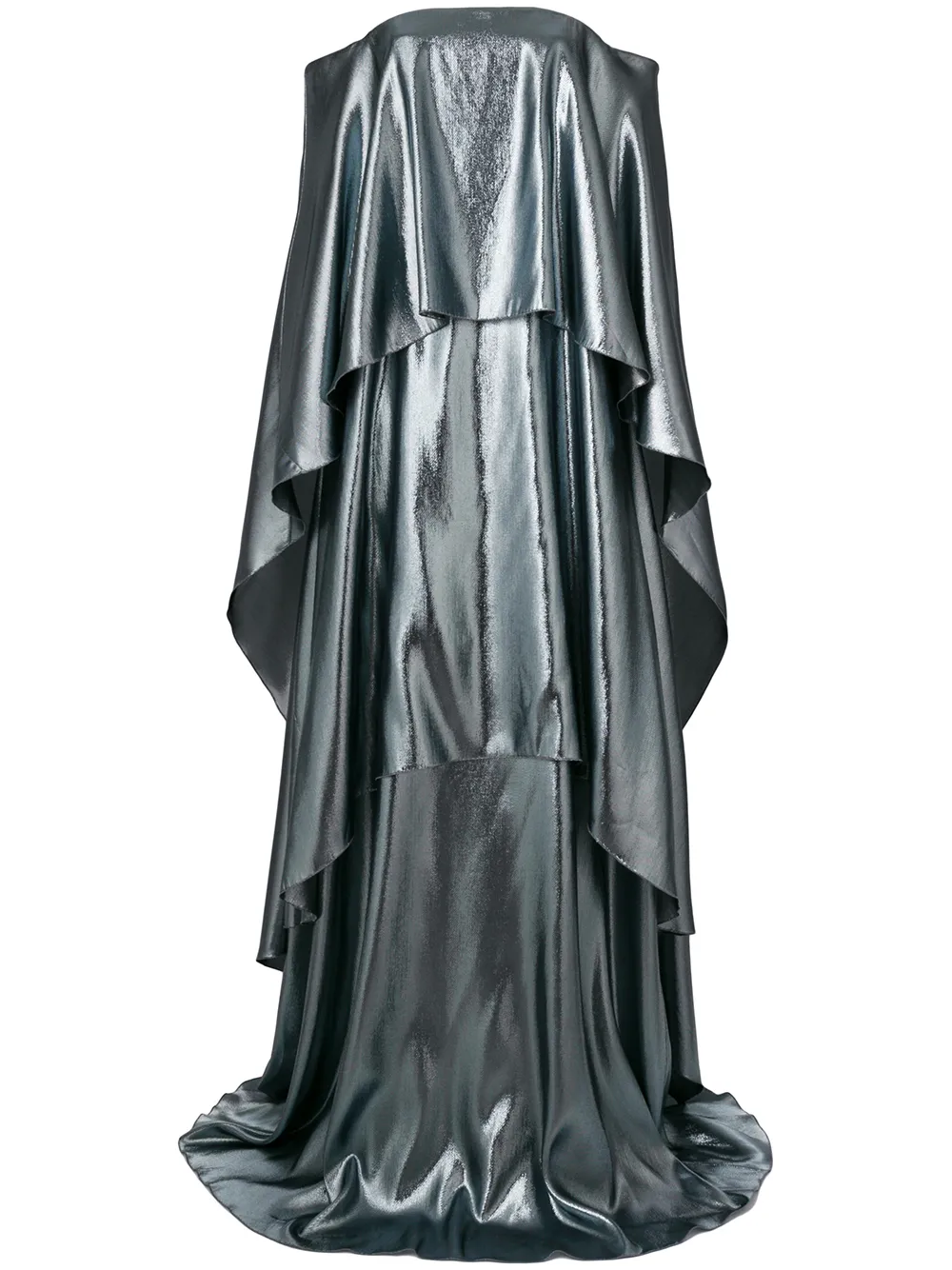 Многослойное платье со спущенными плечами Alberta Ferretti, металлик
Многослойное платье со спущенными плечами Alberta Ferretti, металлик