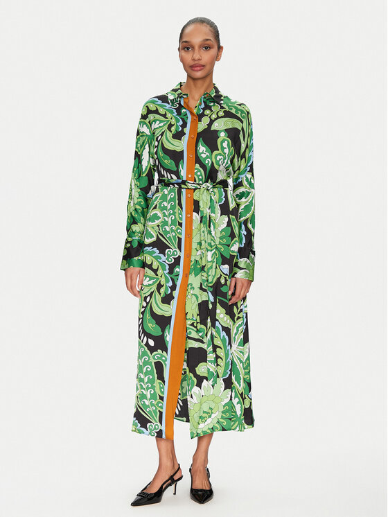 Платье-Рубашка стандартный крой MS2516019 Lola Casademunt By Maite, зеленый
Платье-Рубашка стандартный крой MS2516019 Lola Casademunt By Maite, зеленый