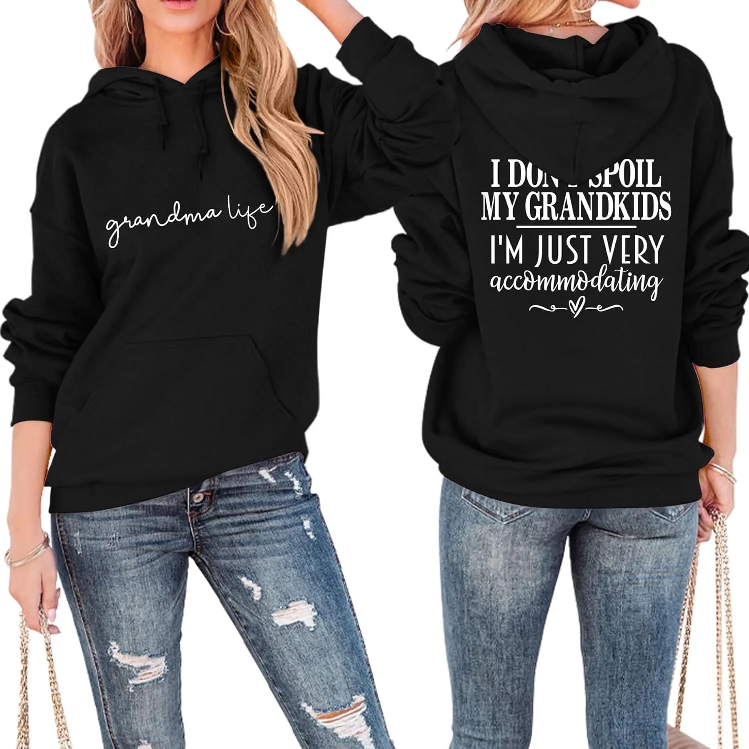 Толстовка с принтом "I Don't Spoil My Grandkids" Bugrelsla
Толстовка с принтом "I Don't Spoil My Grandkids" Bugrelsla