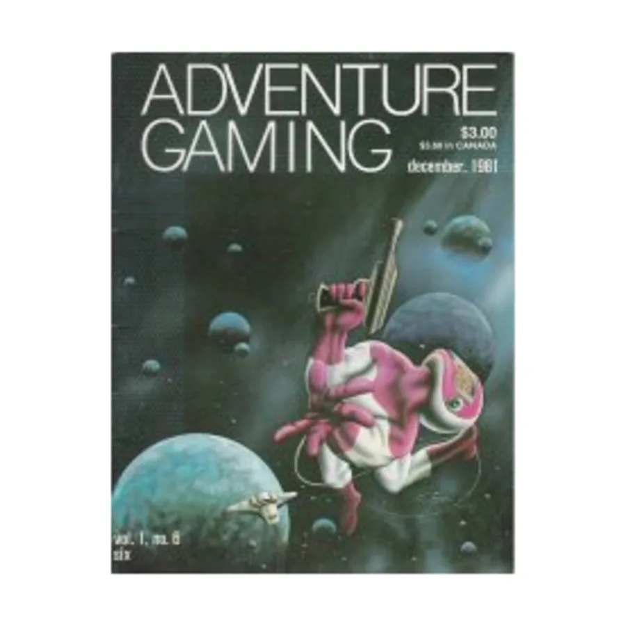 Журнал #6 "War in Europe Variants, Close Combat in Traveller, Traveller Adventure", Adventure Gaming Magazine
Журнал #6 "War in Europe Variants, Close Combat in Traveller, Traveller Adventure", Adventure Gaming Magazine