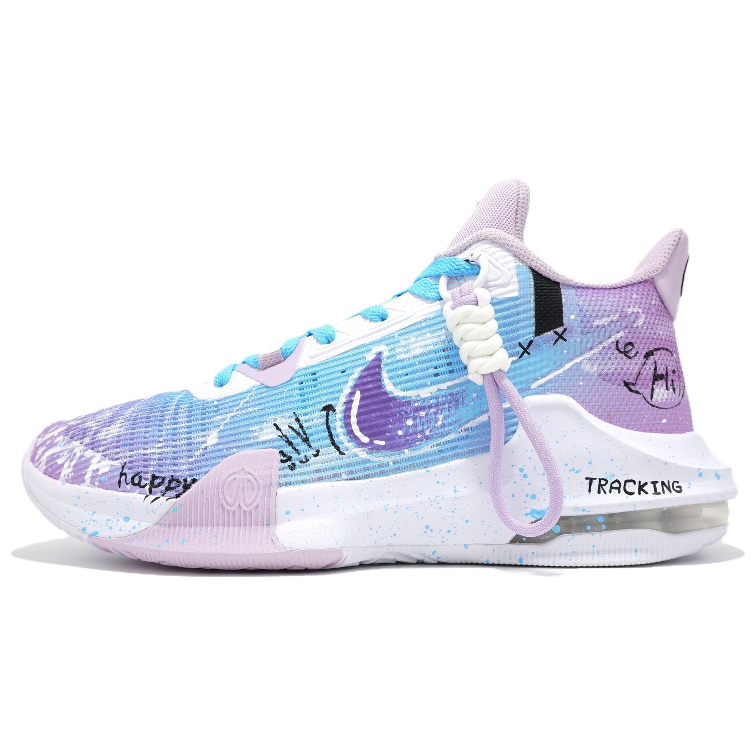 Баскетбольные кроссовки Air Max Impact 3 Basketball Shoes Unisex Low-Top Cyan/purple/black/white Nike 
Баскетбольные кроссовки Air Max Impact 3 Basketball Shoes Unisex Low-Top Cyan/purple/black/white Nike
