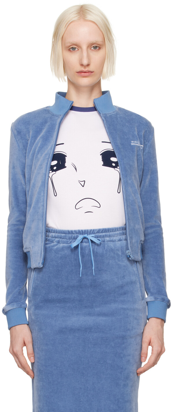 Укороченная спортивная куртка на молнии Pushbutton
Укороченная спортивная куртка на молнии Pushbutton