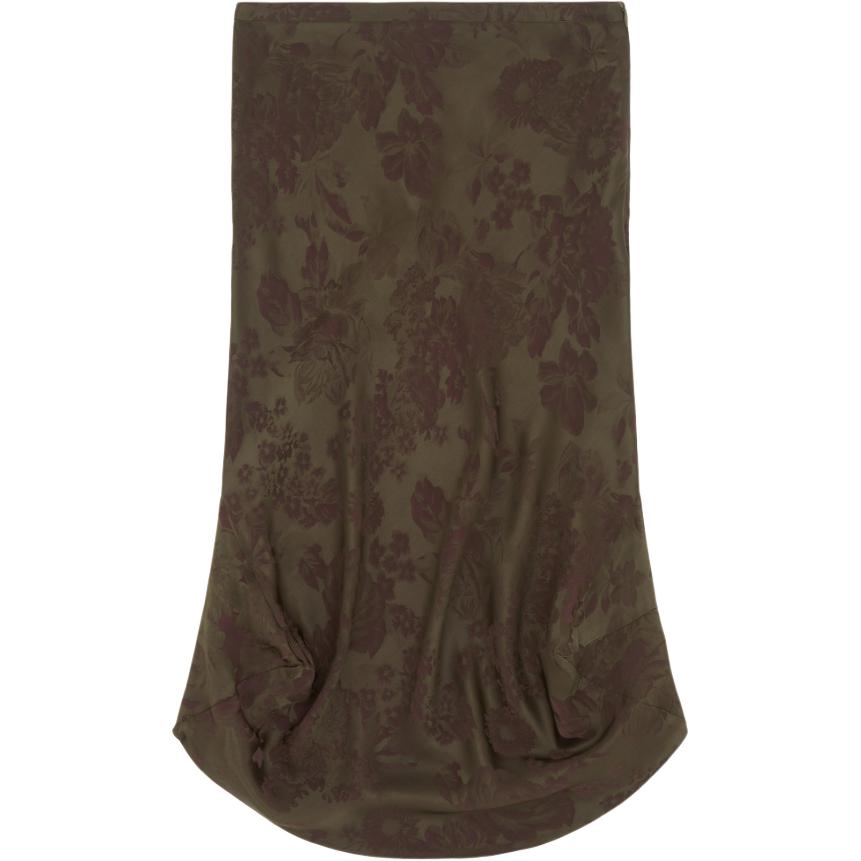 Жаккардовая миди-юбка MM6 Maison Margiela, оливковый
Жаккардовая миди-юбка MM6 Maison Margiela, оливковый