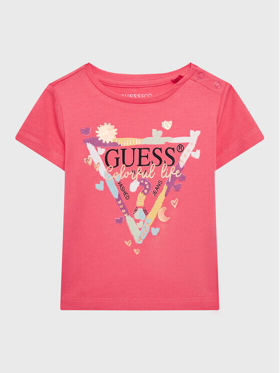 Футболка стандартного кроя Guess, розовый
Футболка стандартного кроя Guess, розовый