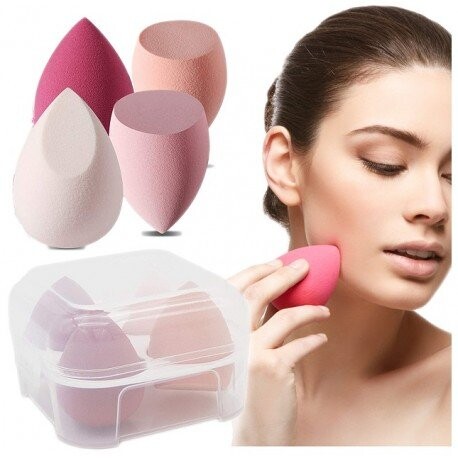 Набор спонжей для макияжа с тиснением, 4 шт. cocoSpa
Набор спонжей для макияжа с тиснением, 4 шт. cocoSpa