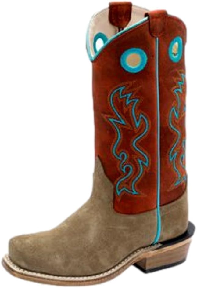 Ботинки Old West Boots унисекс для детей, средний размер, квадратный носок, красный
Ботинки Old West Boots унисекс для детей, средний размер, квадратный носок, красный