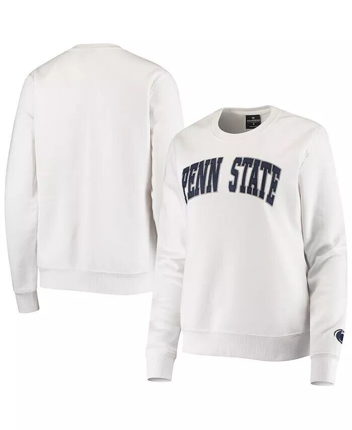 Белый женский пуловер Penn State Nittany Lions Campanile свитшот Colosseum
Белый женский пуловер Penn State Nittany Lions Campanile свитшот Colosseum