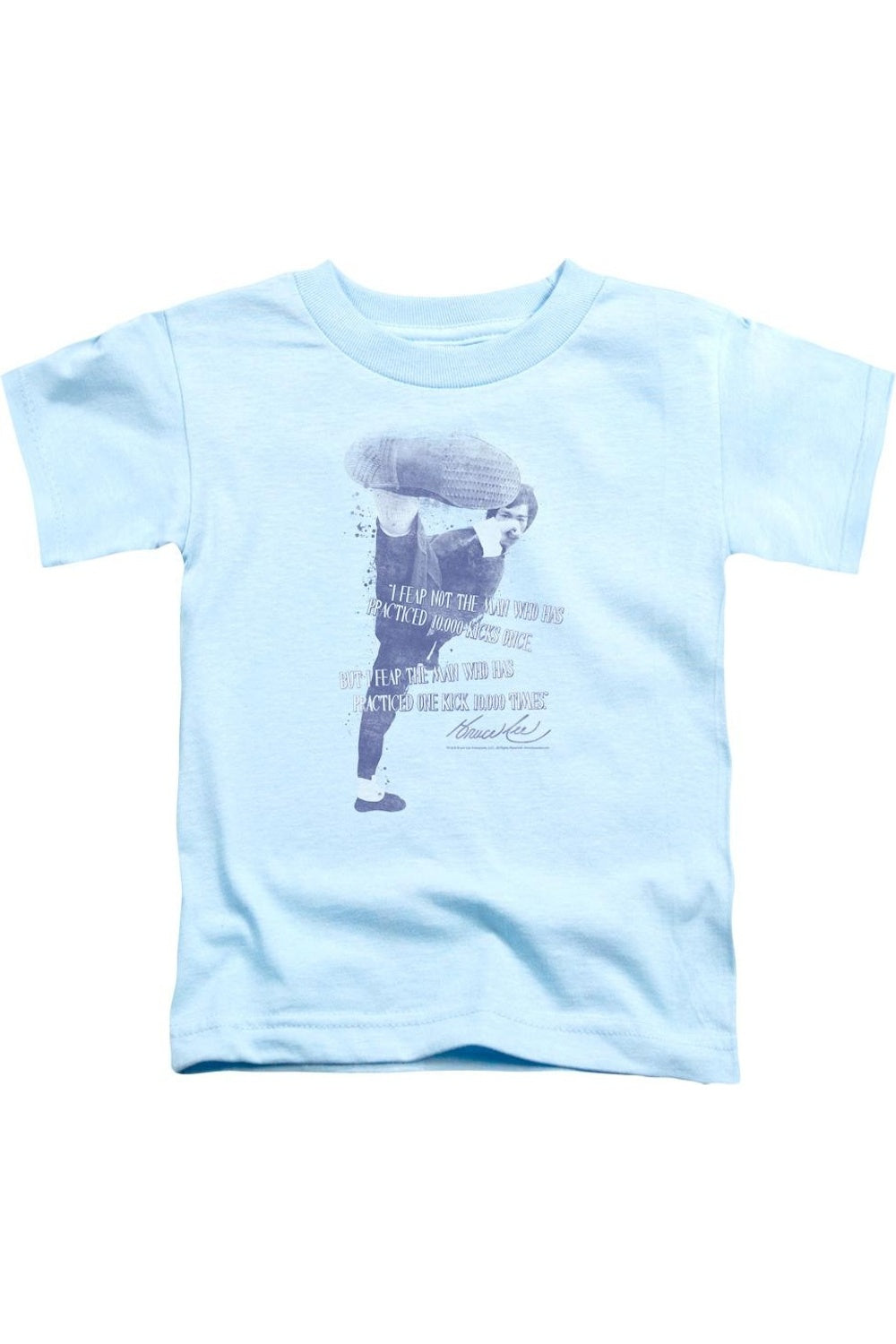 Футболка с коротким рукавом для детей Bruce Lee 10,000 Kicks Gildan, светло-голубой
Футболка с коротким рукавом для детей Bruce Lee 10,000 Kicks Gildan, светло-голубой