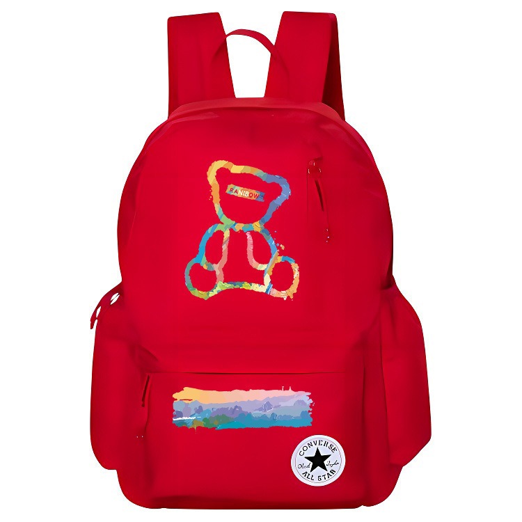 Converse Полиэстеровый баскетбольный рюкзак среднего размера унисекс красный, Painted Bear
Converse Полиэстеровый баскетбольный рюкзак среднего размера унисекс красный, Painted Bear