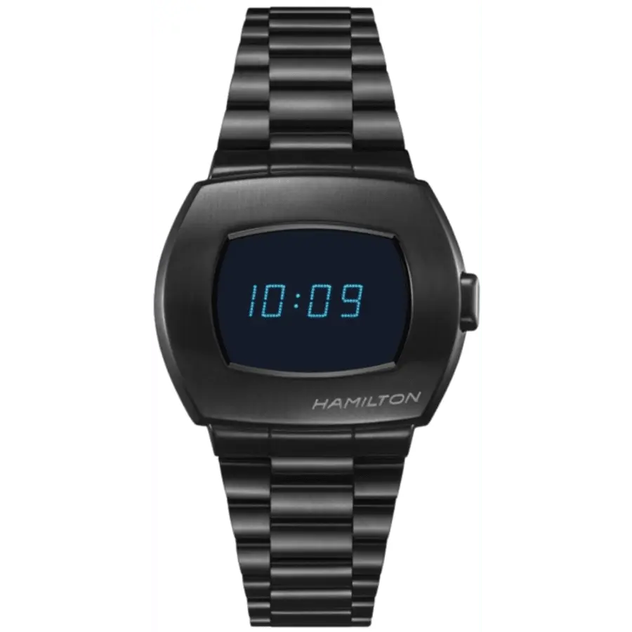 Hamilton PSR цифровые кварцевые черные стальные мужские часы H52404131
Hamilton PSR цифровые кварцевые черные стальные мужские часы H52404131