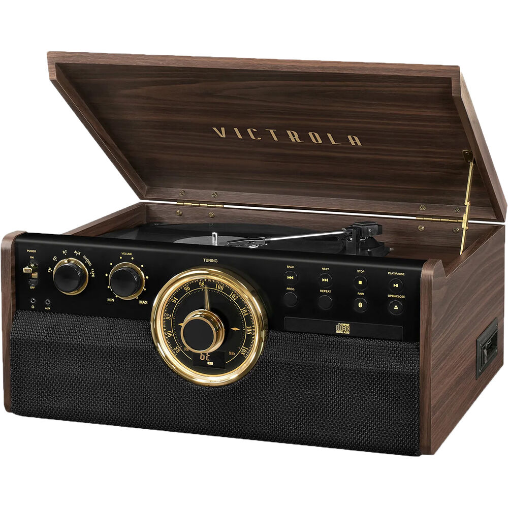 Музыкальная система с проигрывателем винила Victrola The Empire Signature 7-в-1
Музыкальная система с проигрывателем винила Victrola The Empire Signature 7-в-1