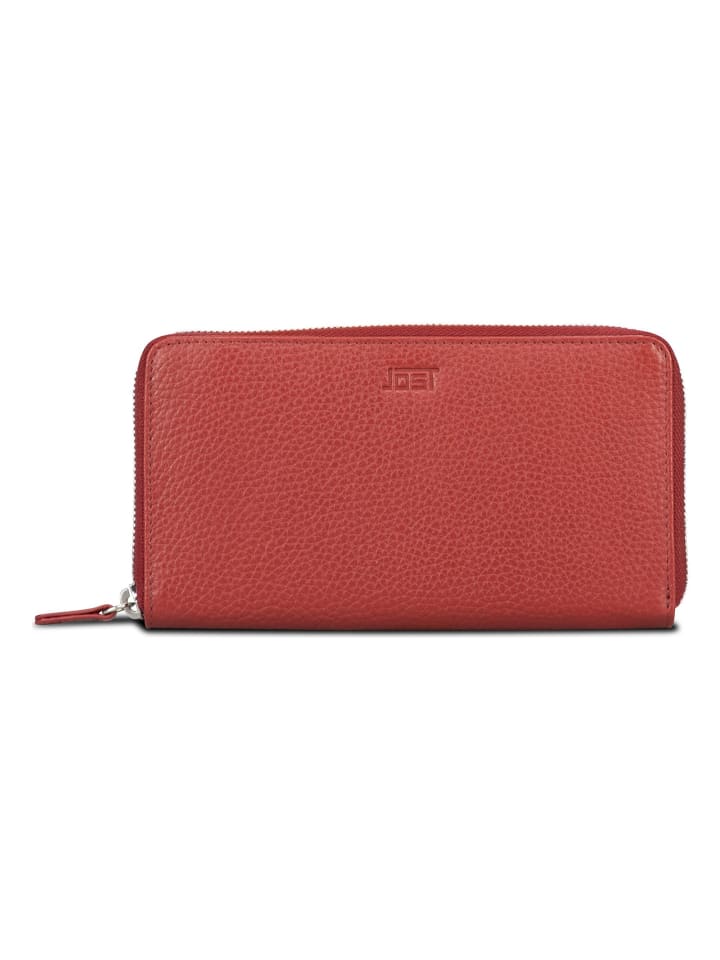 Jost Кожаный кошелек Vika, 19 см, красный
Jost Кожаный кошелек Vika, 19 см, красный