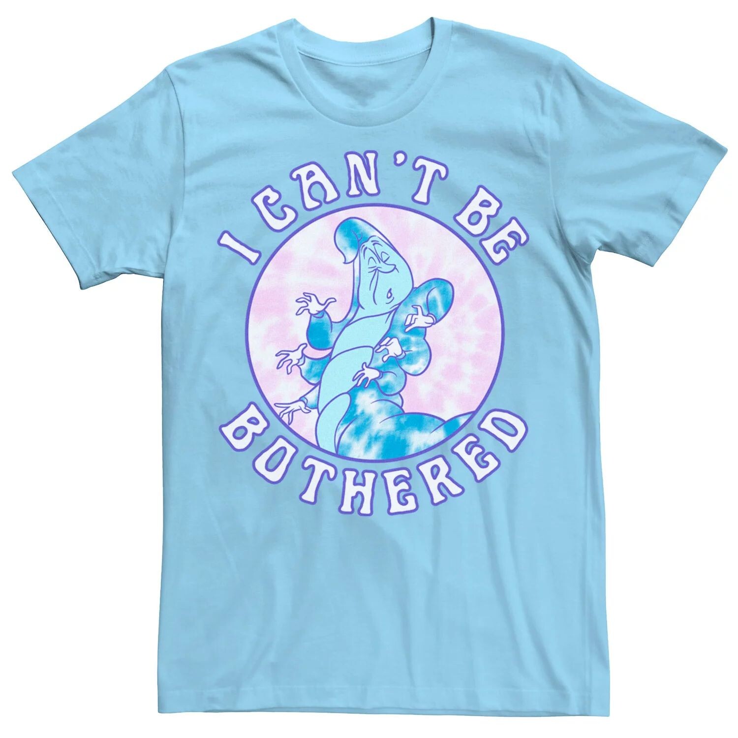 Мужская футболка «Алиса в стране чудес» с изображением гусеницы «Я не могу беспокоиться» Disney
Мужская футболка «Алиса в стране чудес» с изображением гусеницы «Я не могу беспокоиться» Disney