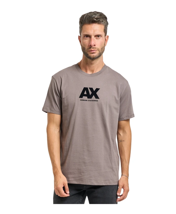 Мужская футболка с логотипом, серая Armani Exchange, серый
Мужская футболка с логотипом, серая Armani Exchange, серый