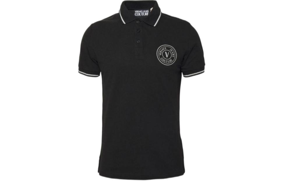 VERSACE JEANS COUTURE Мужская повседневная поло Slim Fit Black, Черный, VERSACE JEANS COUTURE Мужская повседневная поло Slim Fit Black
VERSACE JEANS COUTURE Мужская повседневная поло Slim Fit Black, Черный, VERSACE JEANS COUTURE Мужская повседневная поло Slim Fit Black