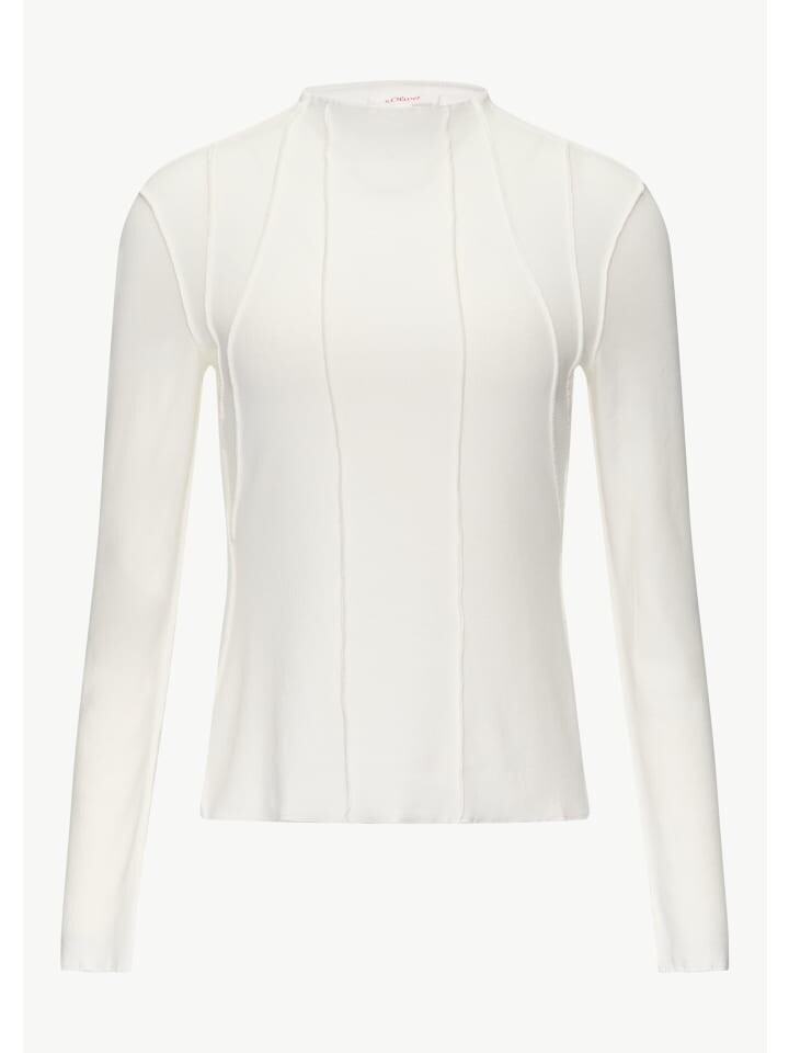 Футболка sOliver langarm, кремовый 
Футболка sOliver langarm, кремовый