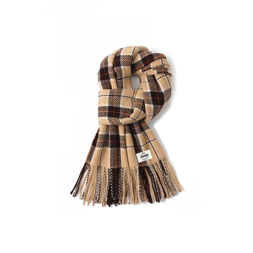 Jeep Вязаный шарф унисекс, Khaki 
Jeep Вязаный шарф унисекс, Khaki