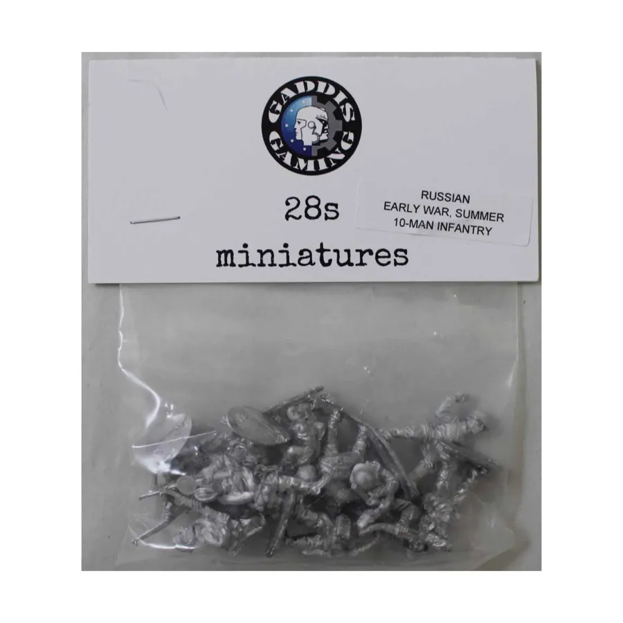 Летнее платье SEW для пехоты на 10 человек, WWII Miniatures - Soviet - Early War - Infantry (28mm)
Летнее платье SEW для пехоты на 10 человек, WWII Miniatures - Soviet - Early War - Infantry (28mm)