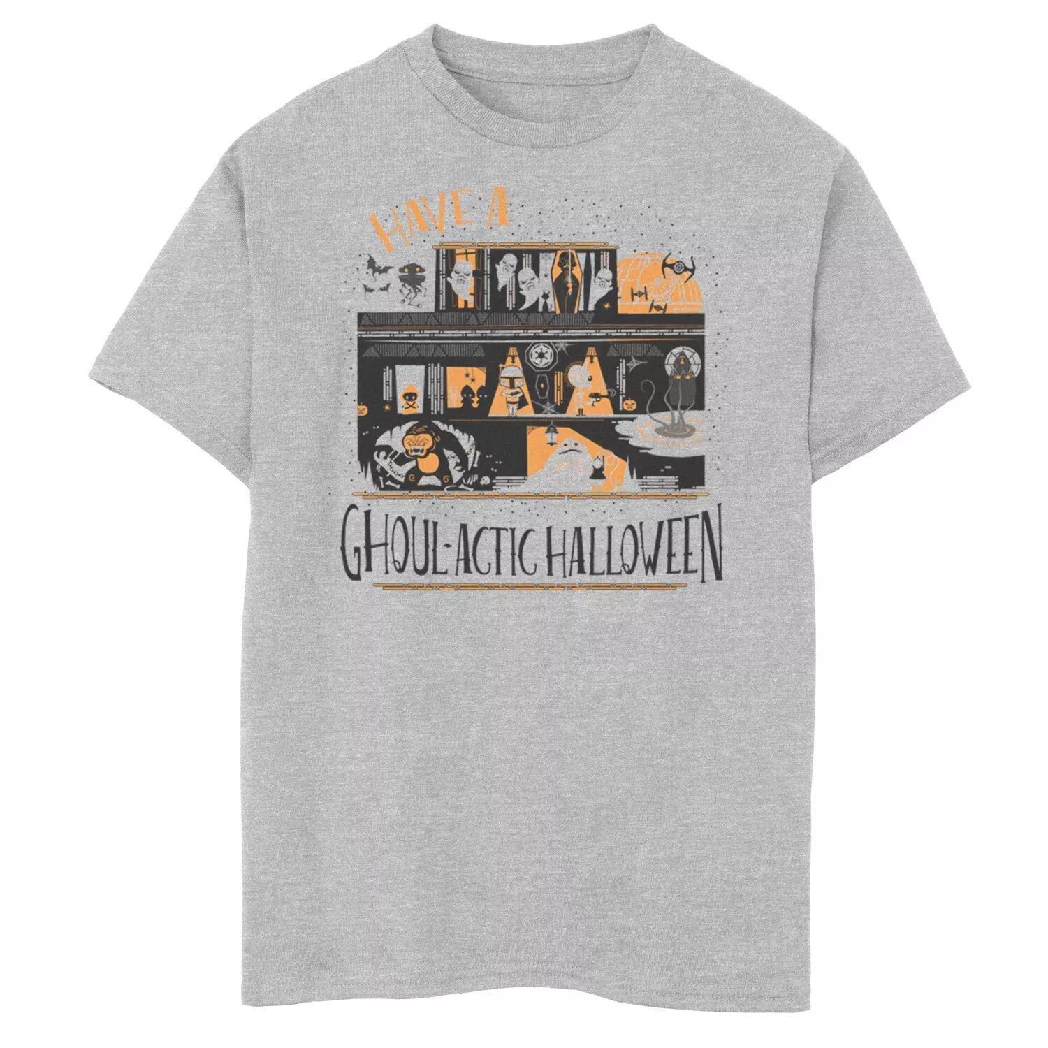 Футболка с рисунком «Звездные войны, Галактический Хэллоуин» для мальчиков 8–20 лет Star Wars
Футболка с рисунком «Звездные войны, Галактический Хэллоуин» для мальчиков 8–20 лет Star Wars