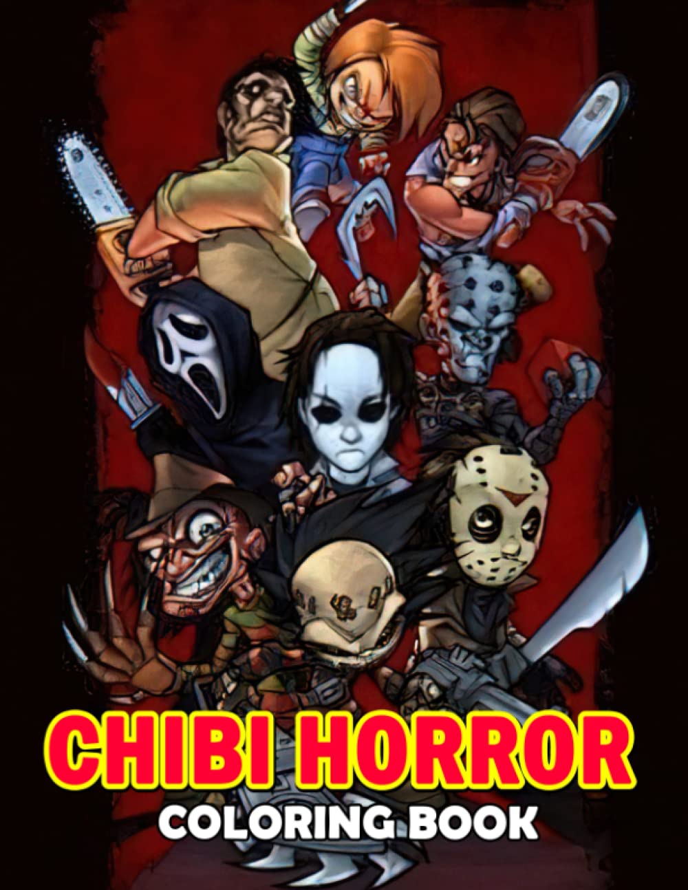 Chibi Horror Coloring Book: An Awesome Coloring Pages With Many Images Of Creepy Chibi | A Way For Relaxation And Stress Relief For All Ages (Independently published)
Chibi Horror Coloring Book: An Awesome Coloring Pages With Many Images Of Creepy Chibi | A Way For Relaxation And Stress Relief For All Ages (Independently published)