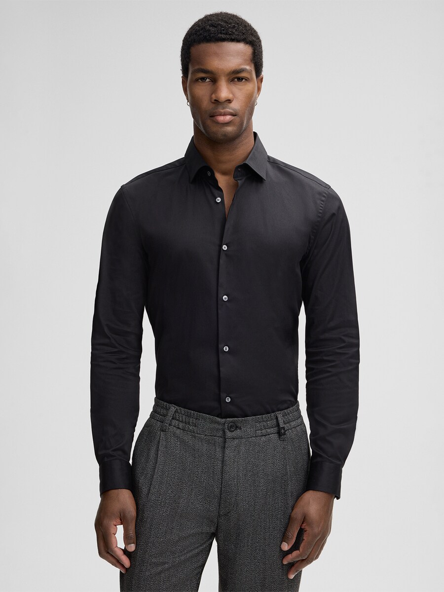 Рубашка Slim Fit на пуговицах STRELLSON Stan, Black
Рубашка Slim Fit на пуговицах STRELLSON Stan, Black