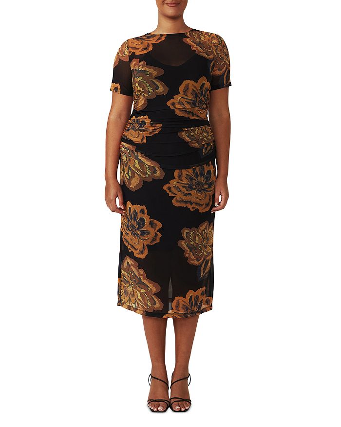 Платье-миди Glow Horizon Mesh Estelle Plus, мультиколор
Платье-миди Glow Horizon Mesh Estelle Plus, мультиколор