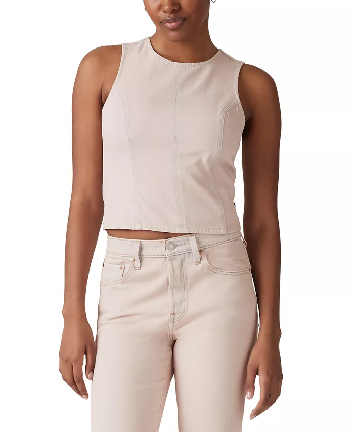 Премиальная женская майка Topanga из денима Levi's, розовый
Премиальная женская майка Topanga из денима Levi's, розовый