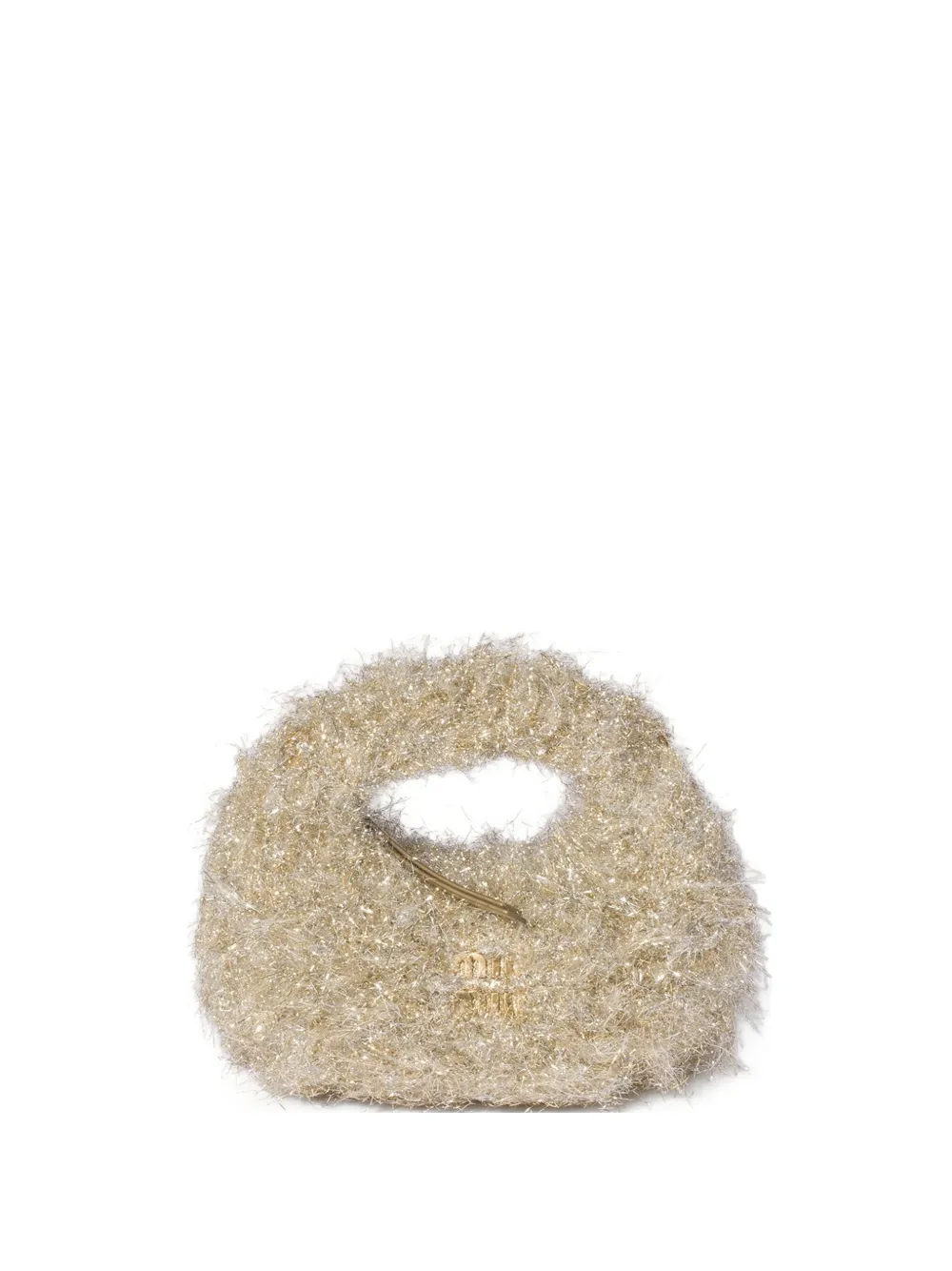 Сумка-тоут Wander размера мини с логотипом Miu Miu, бежевый
Сумка-тоут Wander размера мини с логотипом Miu Miu, бежевый