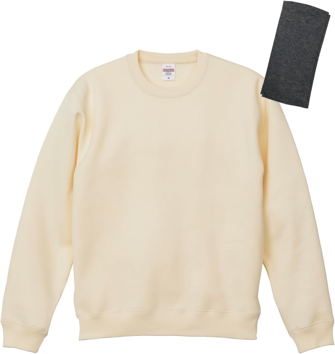 Толстовка с круглым вырезом 592801 United Athle, белый/темно-синий
Толстовка с круглым вырезом 592801 United Athle, белый/темно-синий