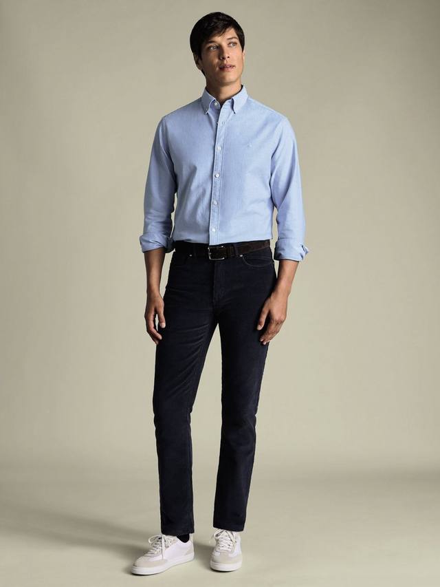 Узкие джинсы из вельвета с пятью карманами Charles Tyrwhitt, Navy
Узкие джинсы из вельвета с пятью карманами Charles Tyrwhitt, Navy