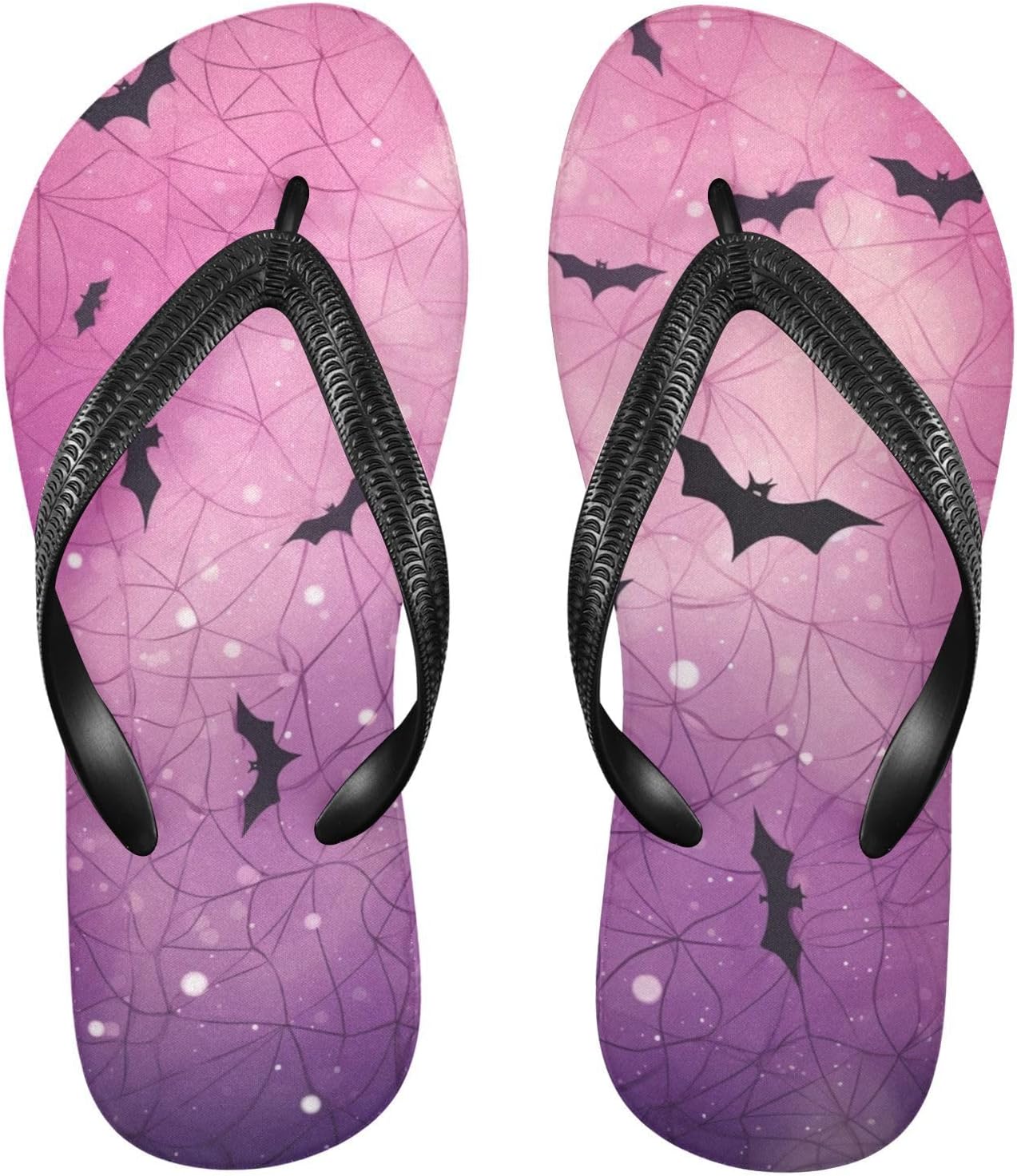 Женские шлепанцы YMGQYJ, повседневные летние сандалии; мужские шлепанцы для пляжа и улицы- розовые с принтом «летучая мышь Хэллоуин»
Женские шлепанцы YMGQYJ, повседневные летние сандалии; мужские шлепанцы для пляжа и улицы- розовые с принтом «летучая мышь Хэллоуин»